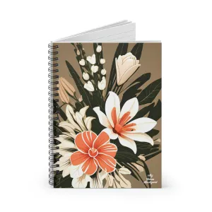 Bouquet of Flowers, Spiral Notebook Journal - Write in Style