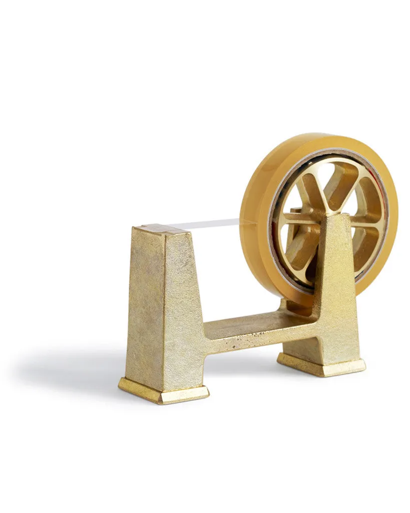 Brass Tape Dispenser - Large