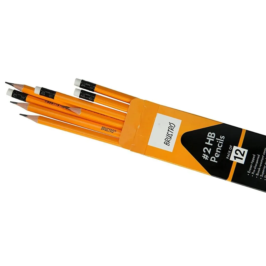 Brustro 2HB Pencils (Pack Of 12)