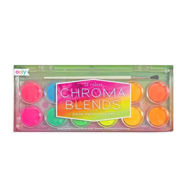 Chroma Blends Neon Watercolor Set