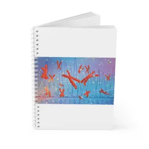 Chromosomes Spiral Notebook