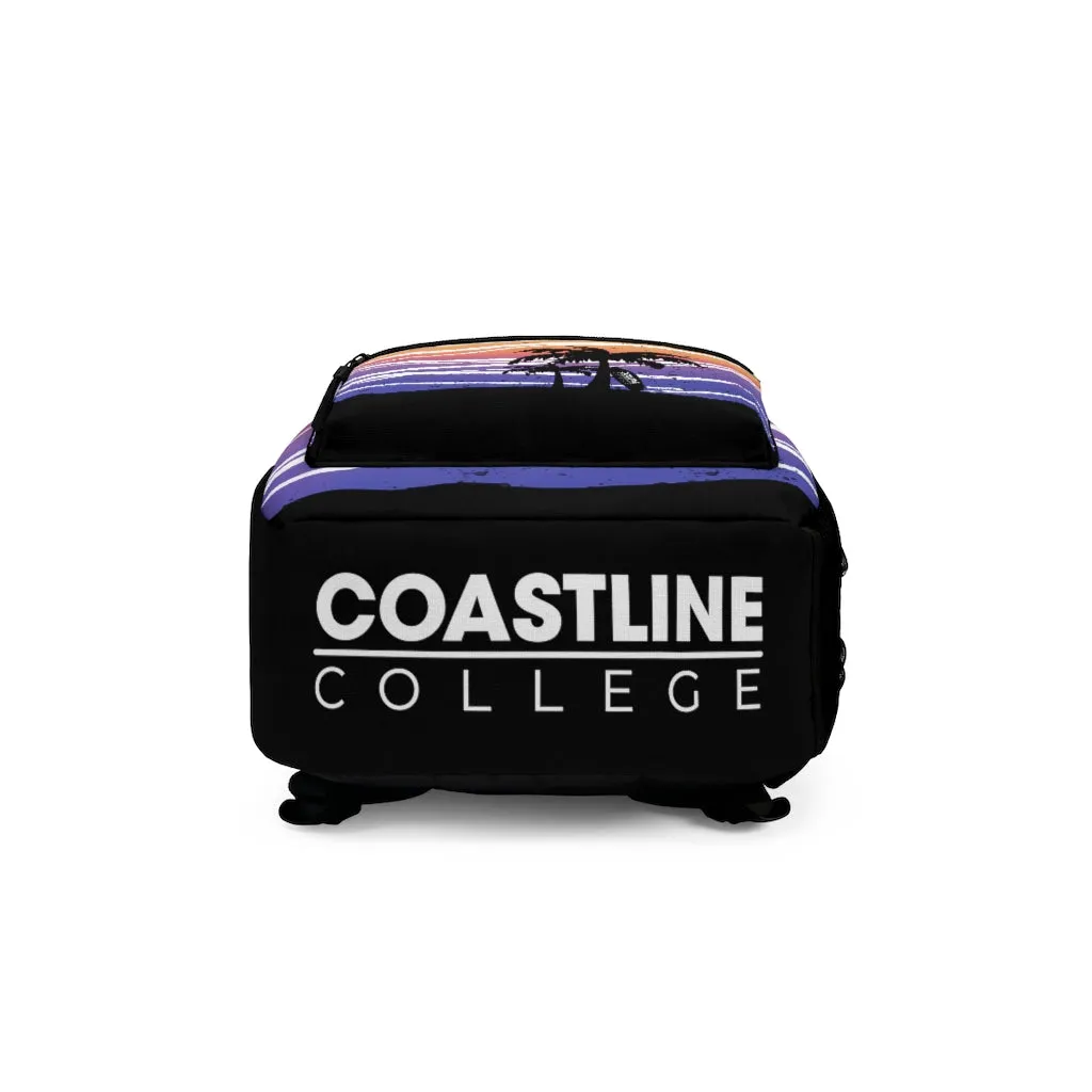 Coastline Summertime Sunset Backpack