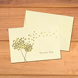 Dandelion Wishes Thank You Notes