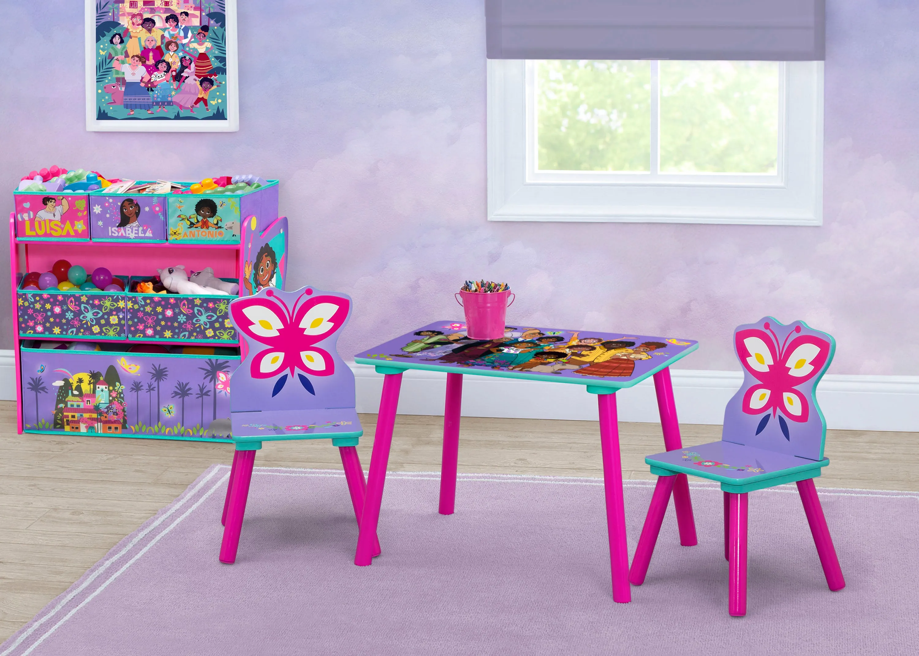 Disney Encanto 4-Piece Toddler Playroom Set