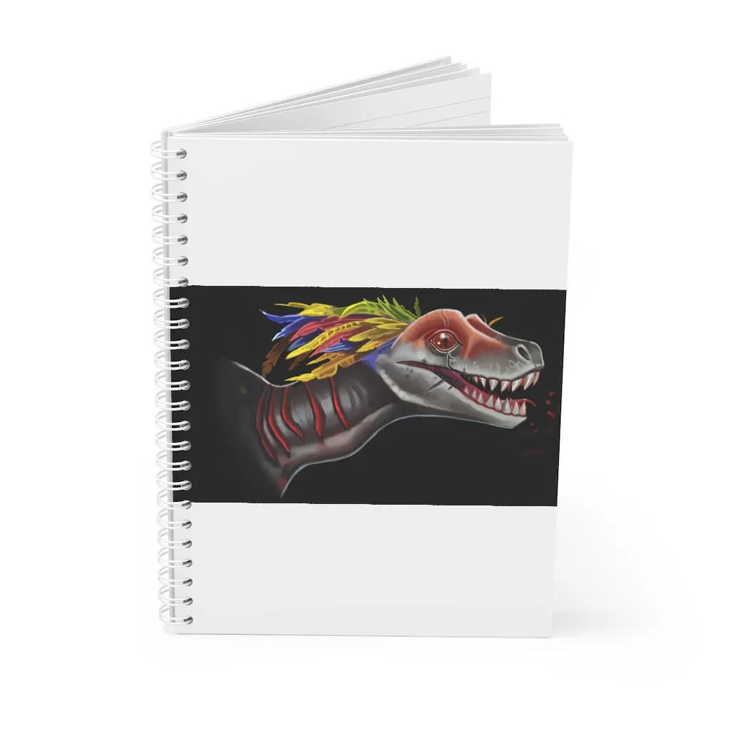 Feathered Raptor Spiral Notebook