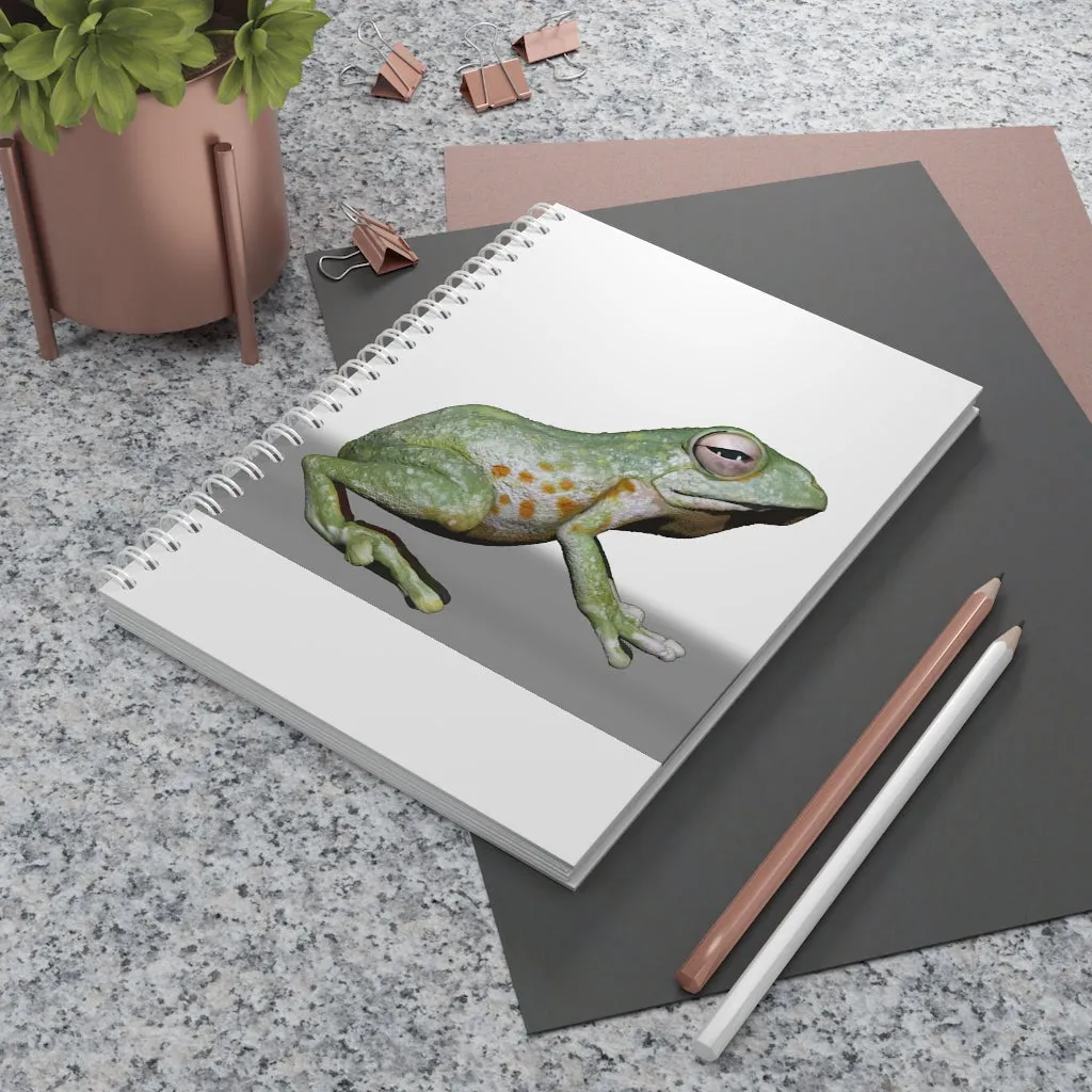 Frog Spiral Notebook