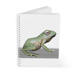 Frog Spiral Notebook