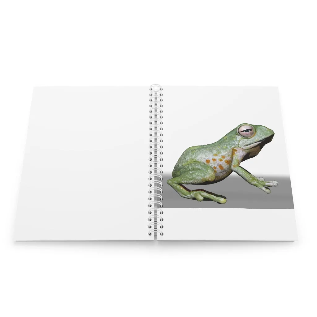 Frog Spiral Notebook