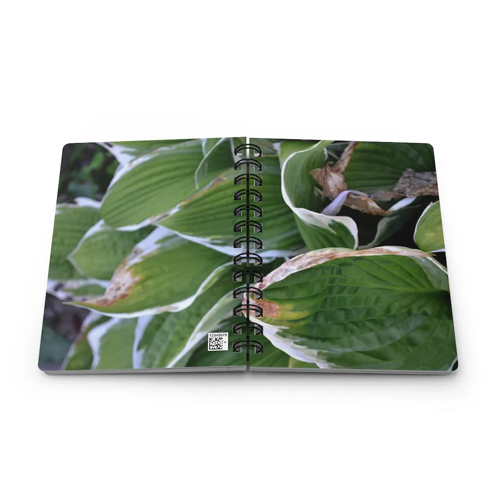 Green Leaves Spiral Bound Journal