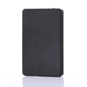 High Quality Slim Portable 2.5 HDD Enclosure USB 2.0 External Hard Disk Case SATA Hard Disk Drives HDD Case Plug And Play