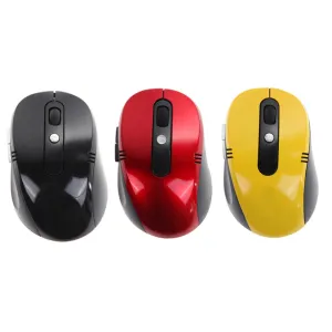 Hot Sale Portable Optical Wireless Computer Mouse USB Receiver RF 2.4G For Desktop & Laptop PC Computer Peripherals High Quality