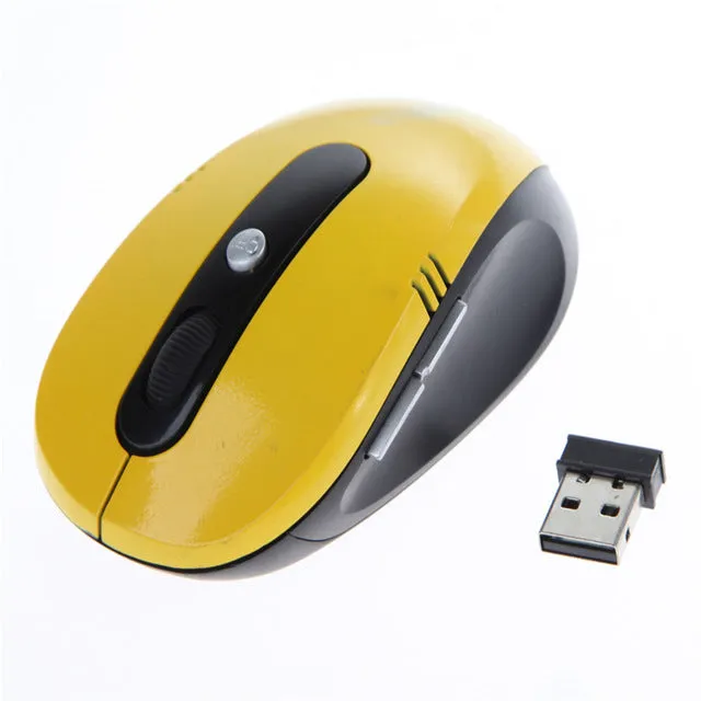 Hot Sale Portable Optical Wireless Computer Mouse USB Receiver RF 2.4G For Desktop & Laptop PC Computer Peripherals High Quality