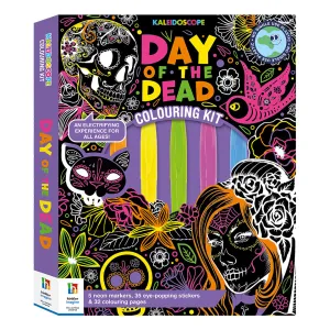 Kaleidoscope Colouring Kit: Day of the Dead