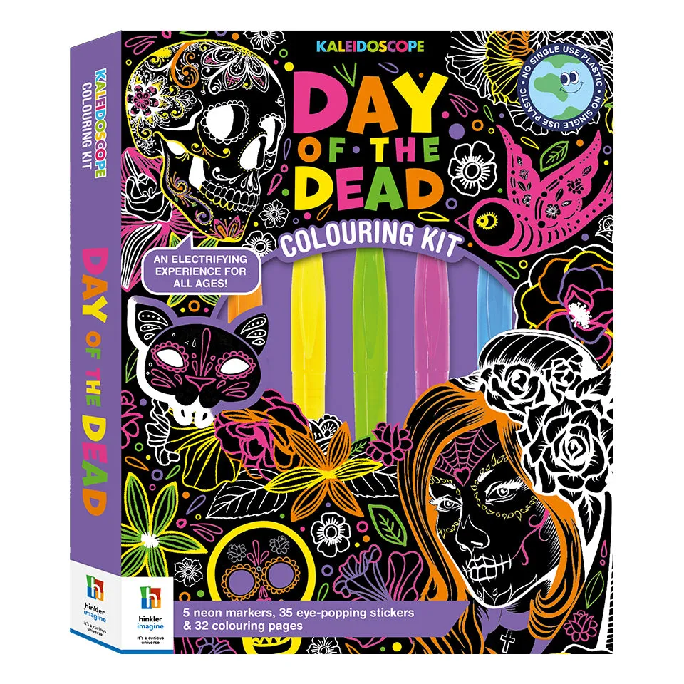 Kaleidoscope Colouring Kit: Day of the Dead