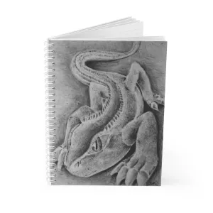 Lizzy the Lizard Spiral Notebook