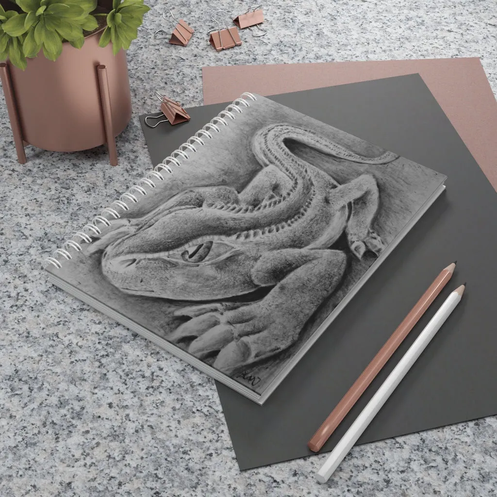 Lizzy the Lizard Spiral Notebook