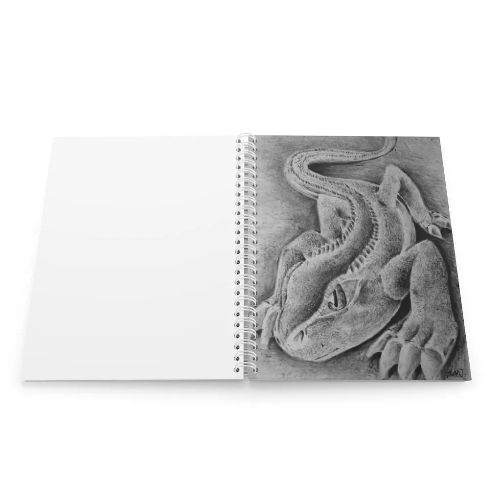 Lizzy the Lizard Spiral Notebook