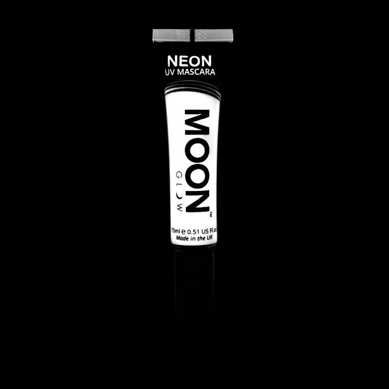 Moon Glow 15ml Neon UV Mascara White