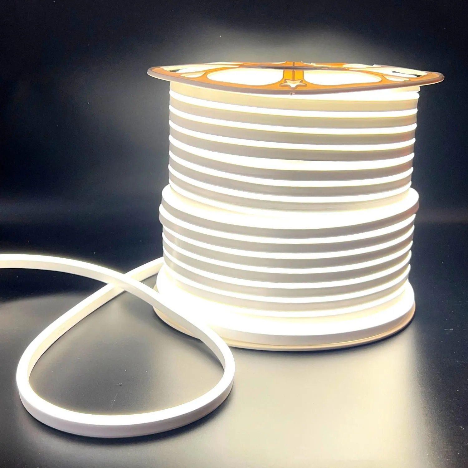 Natural White Neon Flex 220V 240V 8x16mm 120LEDs/m 4000K IP65 Waterproof with UK Plug