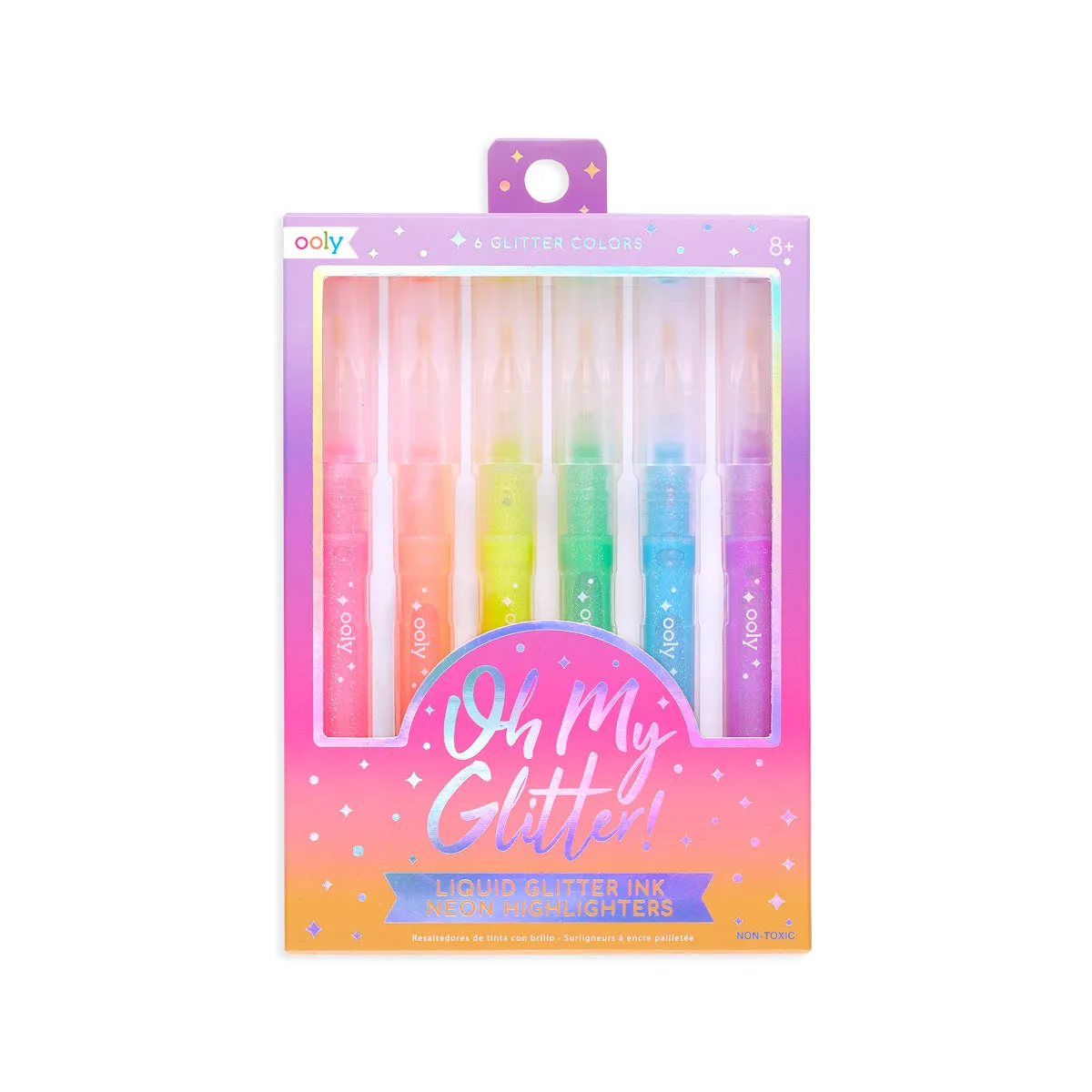 Oh My Glitter!  Highlighters 6pk