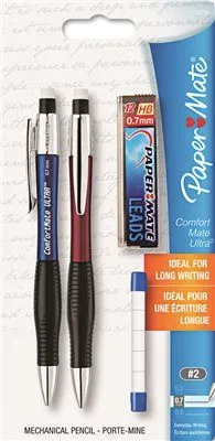 Paper Mate Comfortmate Ultra Pencil Starter Set Ast Brl; 0.70 Mm Ref