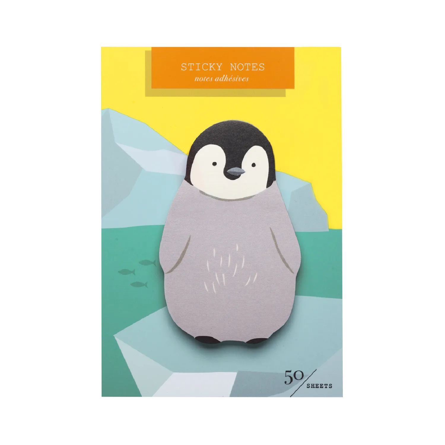 Penguin Die Cut Sticky Notes