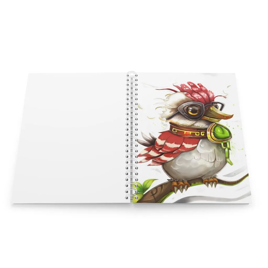 Pete the Sweet Little Bird Spiral Notebook