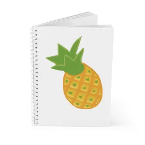 Pineapple Spiral Notebook