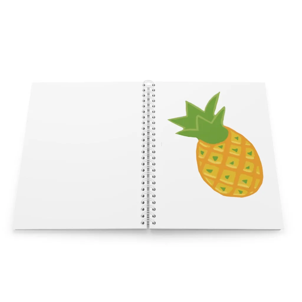 Pineapple Spiral Notebook