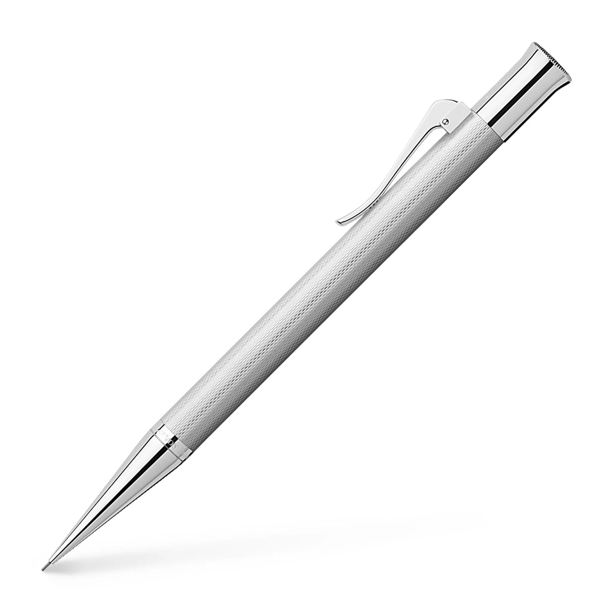 Propelling pencil Guilloche Rhodium - #136534