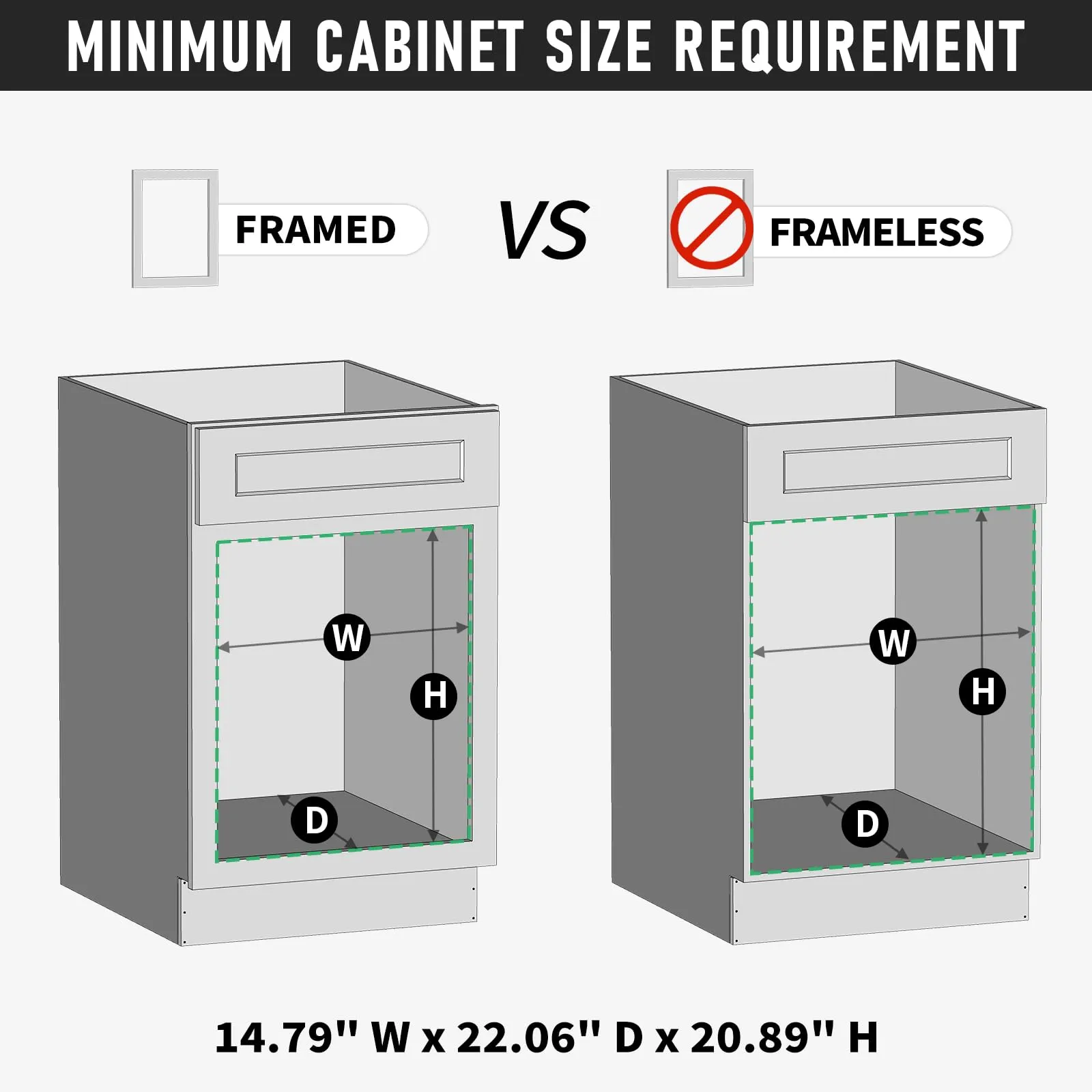 Pull Out Trash Can Under Cabinet With Garbage Cans