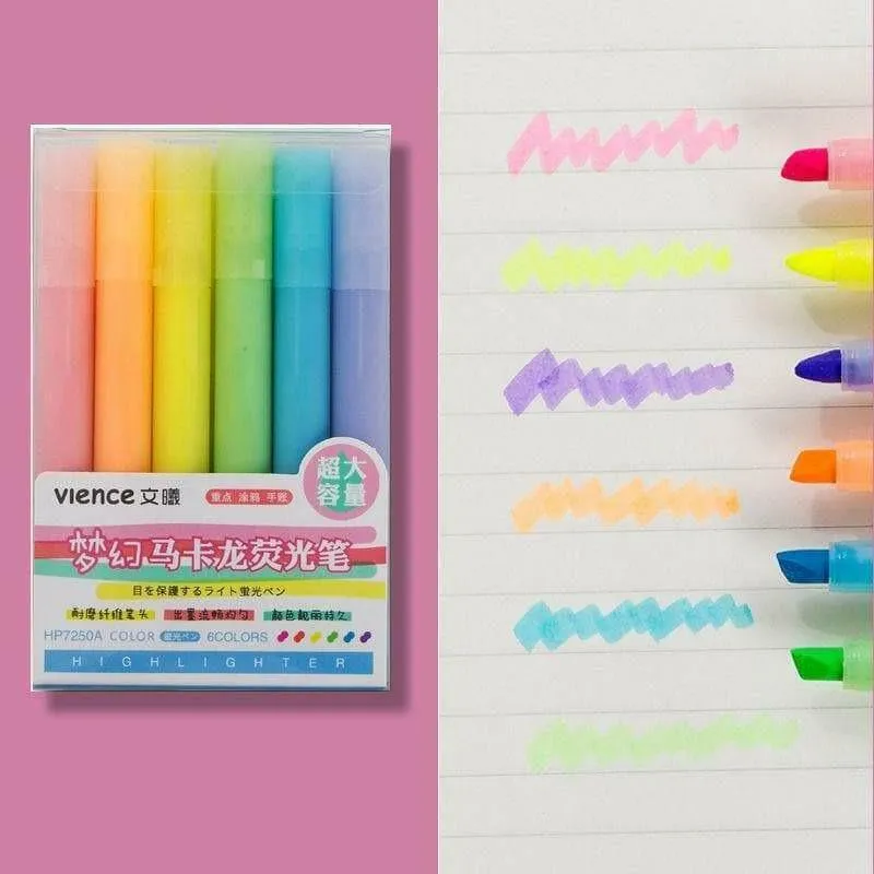 Retro Color Highlighters - Vience