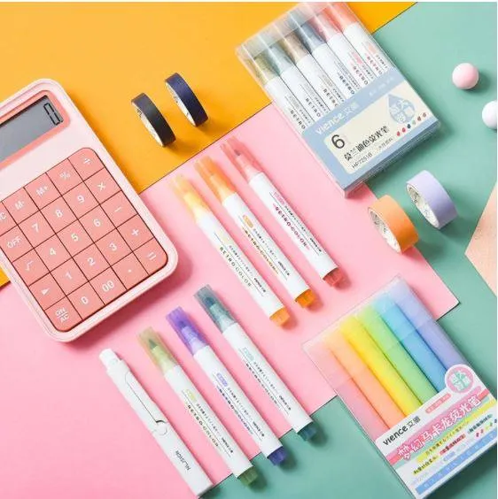 Retro Color Highlighters - Vience