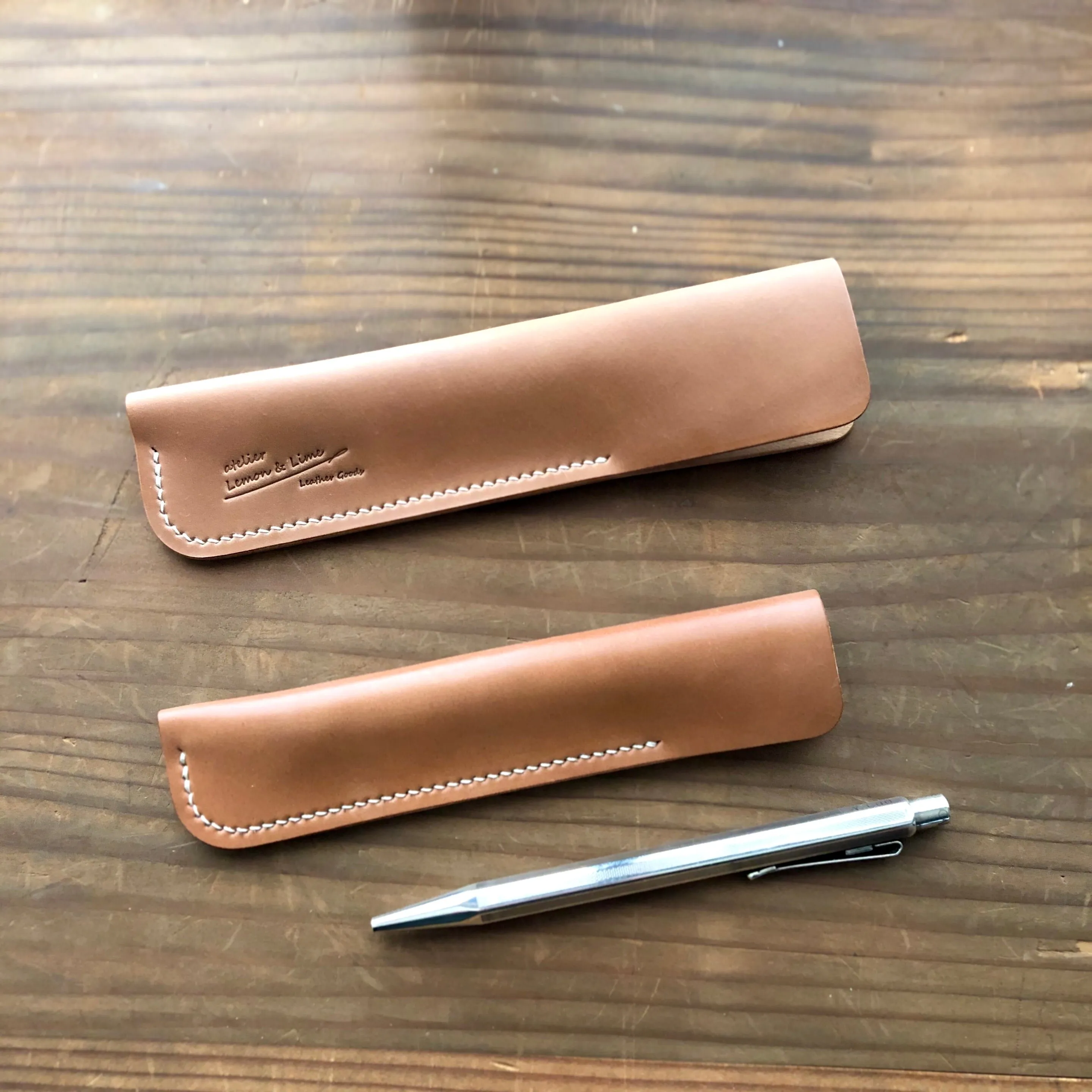 Shell Pen Sheath (Small)【Horween】シェルコードバンのペンシース (Sサイズ)