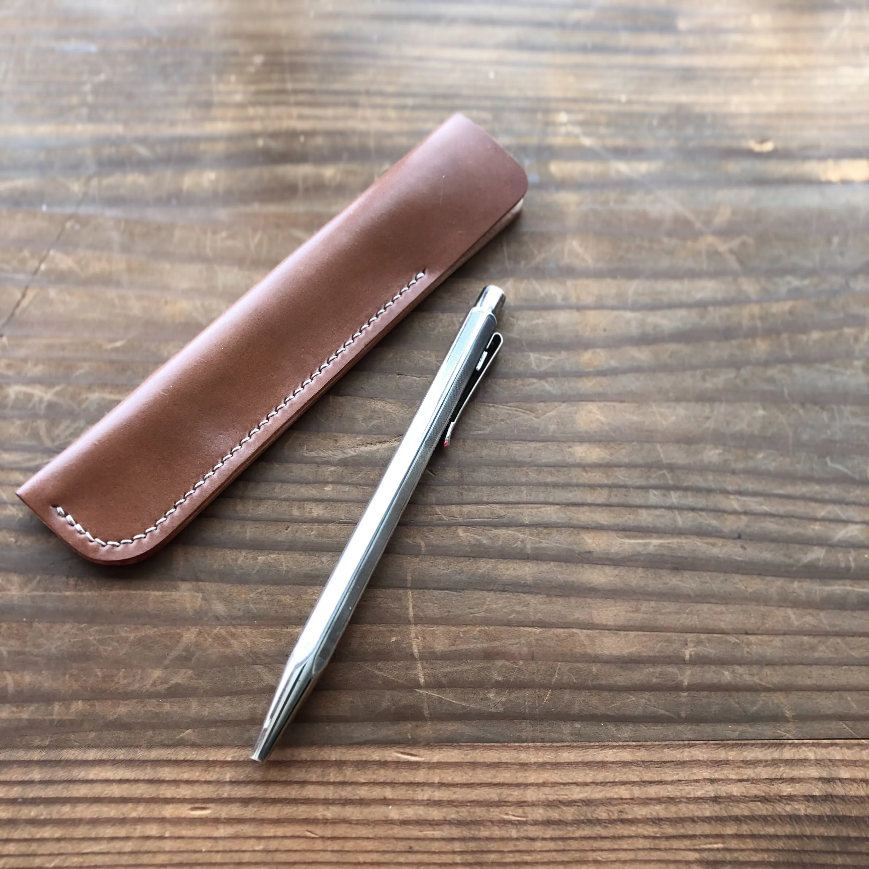 Shell Pen Sheath (Small)【Horween】シェルコードバンのペンシース (Sサイズ)