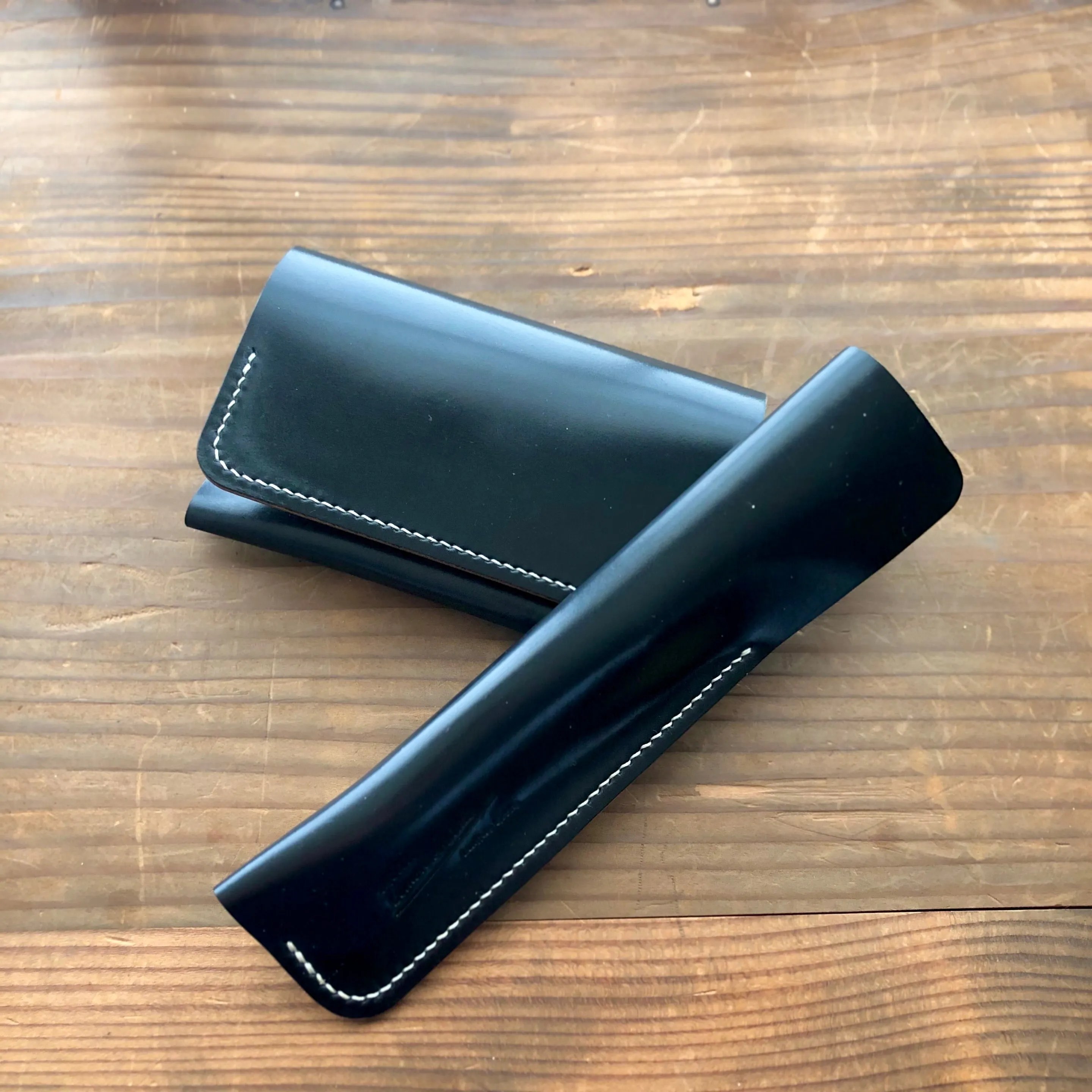 Shell Pen Sheath (Small)【Horween】シェルコードバンのペンシース (Sサイズ)