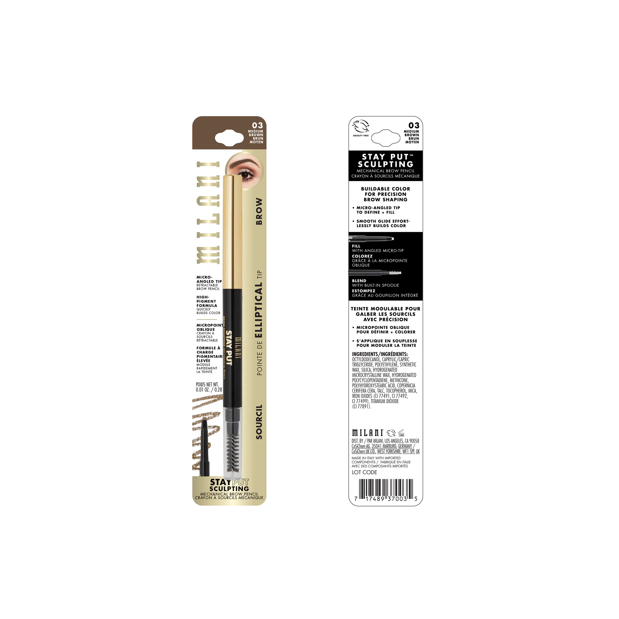 Stay Put® Brow Sculpting Mechanical Pencil