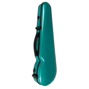 Vivo Polycarbonate Shaped Violin Case 3/4 Teal Green