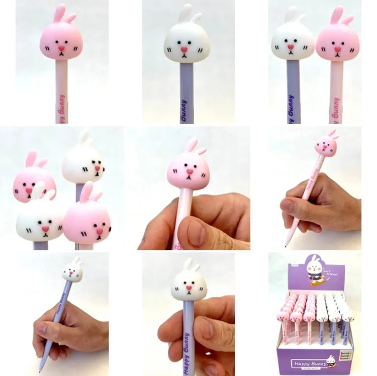 X 22400 HAPPY BUNNY RETRACTABLE GEL PEN-DISCONTINUED