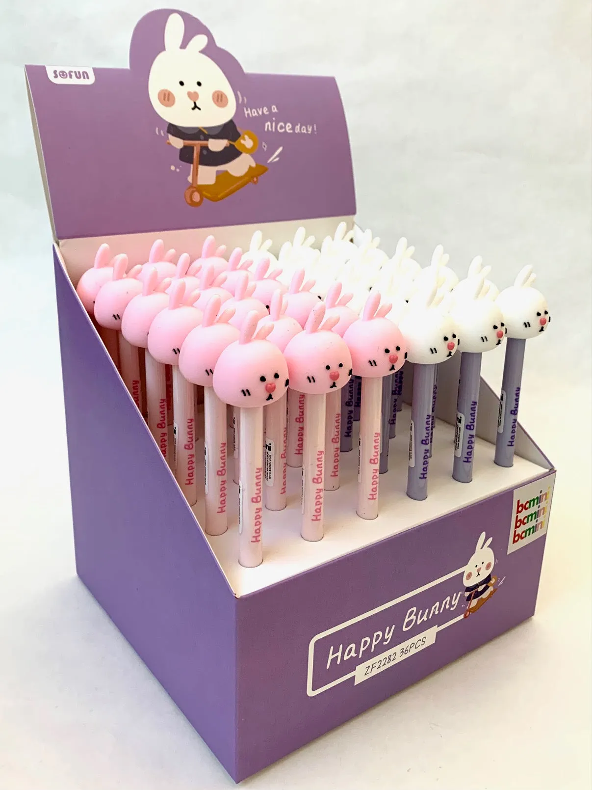 X 22400 HAPPY BUNNY RETRACTABLE GEL PEN-DISCONTINUED