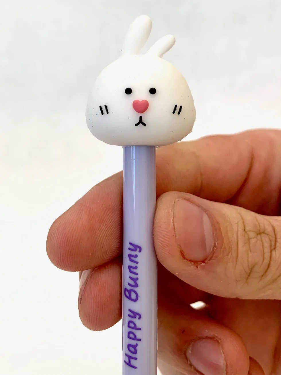 X 22400 HAPPY BUNNY RETRACTABLE GEL PEN-DISCONTINUED