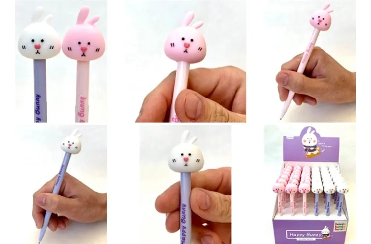 X 22400 HAPPY BUNNY RETRACTABLE GEL PEN-DISCONTINUED