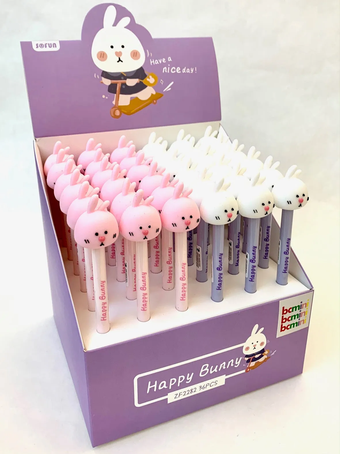 X 22400 HAPPY BUNNY RETRACTABLE GEL PEN-DISCONTINUED