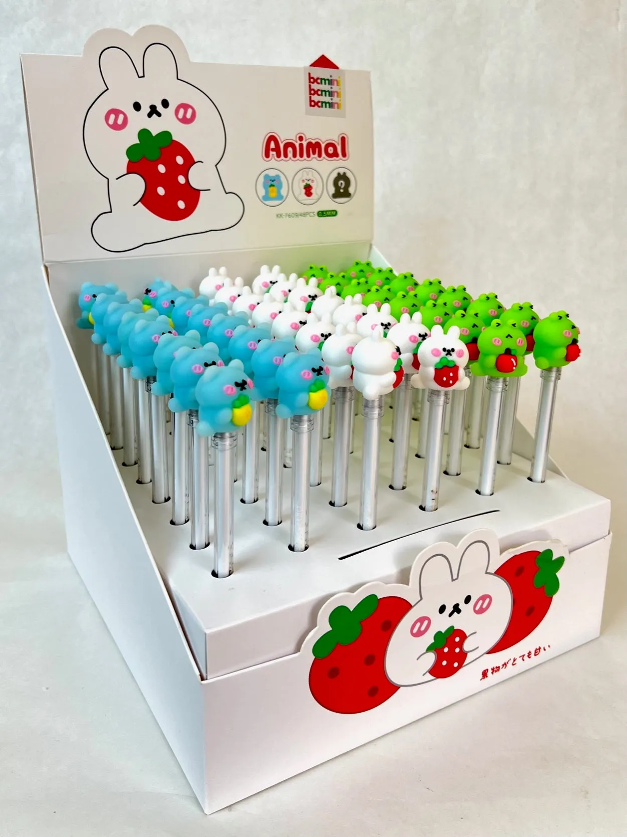 X 22503 ANIMAL FRUIT GEL PEN-DISCONTINUED