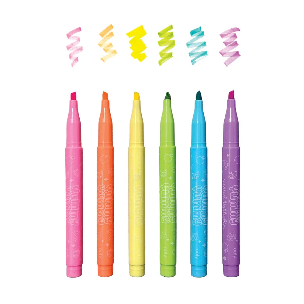 Yummy Yummy Scented Highlighters - Set of 6