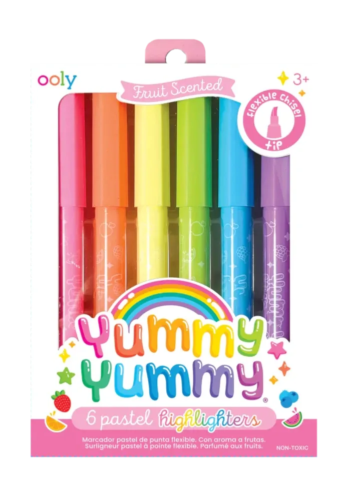 Yummy Yummy Scented Highlighters - Set of 6